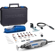 Dremel 4250 Rotary Tool 175 W, Multitool Kit with 3 Attachments 45 Accessories, 175W Motor with Elec