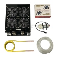 5000W ZVS Induction Heater Module High frequency Induction Heating PCB Board Melted Metal + Coil+Pum