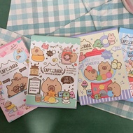 Kapibara Letter Paper 80pcs Capybara-Kun Note Write Capybara
