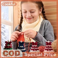 DIY Crochet Christmas Tree Decoration Kit DIY Crochet Craft Knitting Material Kit For Beginners Xmas