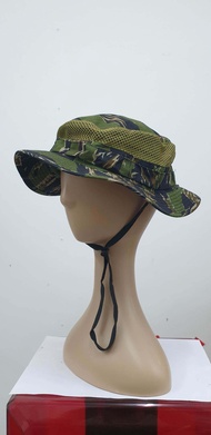 02USหมวกทหารTACTICAL SNIPER สีลายพรางTIGER STICPE  ผ้าRIPSTOP
