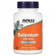 NOW Foods - Selenium 硒片200 微毫克，180粒膠囊 (參考日期：12/2028)