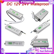 YTDMEN Transformer 110V 220V To 12V 24V Power Supply 10W 15W 25W 30W 36W 45W 50W 60W 120W 150W IP67 Waterproof AC DC 12V 24V Power Supply 12 24 V Volt Transformer Electronic Led Driver