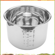 6L Pressure Cooker Inner Pot Rice Pressure Cooker Liner Stainless Steel Inner Pot Minute Pressure Co