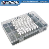 660PCS/lot 24Value Capacitor kit 100V 2A221J to 2A474J Polyester Film Capacitor Assorted Kit 0.47nF 
