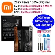 2025 Years Battery BM3B BM3K BP43 For  Mi Mix 2 2S 3 4 Mix2 Mix3 Mix4 Mix2S Phone Batteries Bateria 