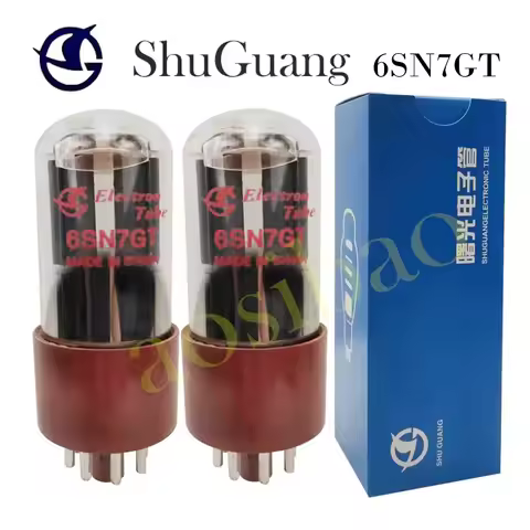 ShuGuang 6SN7 6SN7GT Vacuum Tube Replaces 6N8P CV181 6H8C 6SN7 Electronic Tube DIY Amplifier Kit HIF