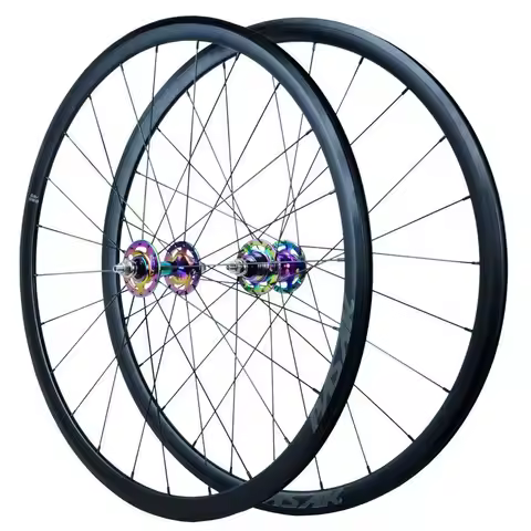 Pasak Fixed Gear Bicycle Wheel Set 24H 700C Track Cycling Wheels Fixie Single Speed O.L.D 100-120mm 
