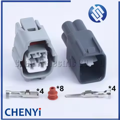 4 Pin Auto Waterproof Connector Oxygen Sensor wire harness plug 7283-7040-10 7282-7040-10 For Toyota