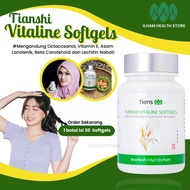 Suplemen Pemutih Badan / Pemutih Badan Tiens / Vitaline Softgel Tiens