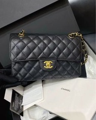 Chanel🖤CF 25 medium 黑金荔枝牛皮 95新18字頭 Fullset有單💖✨