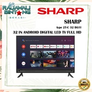 SMART TV ANDROID SHARP 2T-C32BG1I 32''INCH