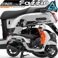 F.636 Fazzio Cartoon Cutting Sticker ZORO One Piece Many Colors FAZZIO MOTORCYCLE STRIPING/ CARTOON 
