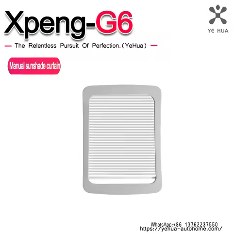 Car Sunroof Sunshade for Xpeng G6 2023-2025 Glass Roof Manual Sun Shade Skylight Blind Shading Net C