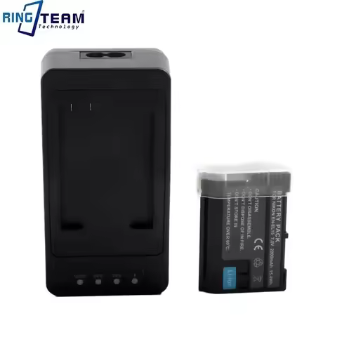 EN-EL15 Quick Charge Rechargeable Battery for Nikon D7000 D850 D750 D500 Z6 Z7 Cameras