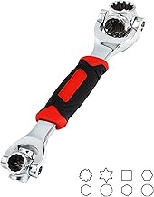 Socket Ratchet Wrench 48 in 1. 360º Rotary Head Pipe Wrench, 8 to 19 mm Heads. Multifunctional Repai
