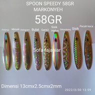 Lure casting spoon speedy 60gr markonyeh spoon lure