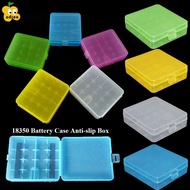 ADREE 18650 Battery Box, Plastic Coloful Battery ,  4 AA AA Anti-slip Rechargeable Battery Container