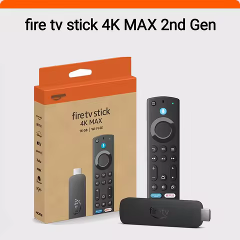 All NEW Original Amazon Fire TV Stick 4K Max | Netflix Fastest Streaming, Auto Low Latency Mode | Al