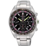 Seiko Criteria Solar Chronograph 40mm Men Watch SSC-039P1