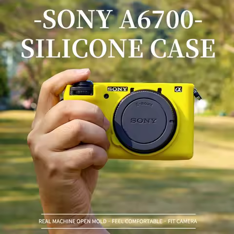 Suitable for Sony A6700 silicone case anti drop A660050006364 micro single camera protective case du