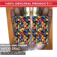 Original! Skin / Garskin Mod Vape Voopoo Drag - Doodle Art