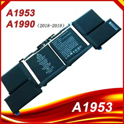 A1953 Laptop Battery for Apple MacBook Pro 15" A1990 touchbar 2018 2019 EMC 3215 MC3359 MR962LL With