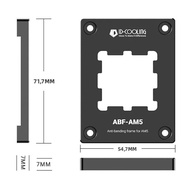 ID Làm Mát ABF AM5 Bộ Vi Xử Lý CPU Khung An Toàn Hợp Kim Nhôm Miếng Cách Nhiệt Chống Uốn An Toàn Cố