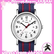 [TIMEX] TIMEX Weekender Central Park White × Navy/Red T2N747 [Genuine Import]