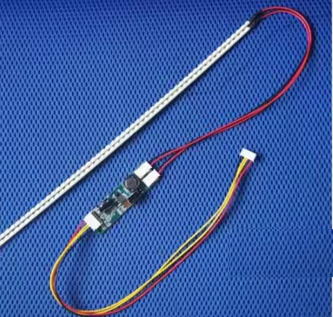 Kit 2 LED Strip, 1 Converter Update 25 Inch, 26 Inch, 25', 26', 27', 27 Inch CCFL LCD Screen to LED 
