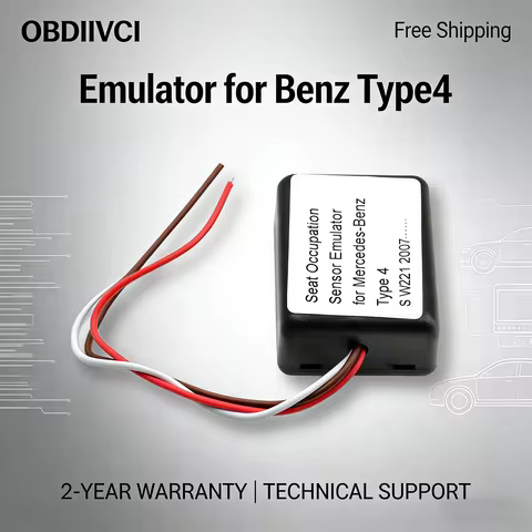 OBDIICAT Emulator Type 4 for seat emulator A-irb-ag reset tool for Be-nz for W204 W211 W104 W230 X16
