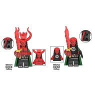 WM Building Blocks WM2421 WM2422 Compatible with Lego Hell Baron Domestic Building Block Minifigure 