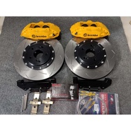 Recon Genuine Brembo F50 4 Pot Big Brake Kit with Rotor and Pad Package + Spacer 15mm