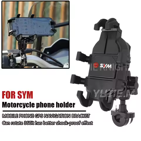 For SYM Joymax Z 125 200 250 300 GTS 250i 300i T3 Adx Jet X Maxsym Cruisym Phone Stand Bracket Motor
