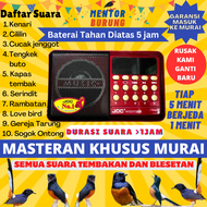 Masteran Mp3 Speaker Khusus Burung Murai Batu Kicau Jernih Berjeda Terbaru Original