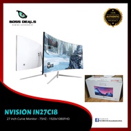 NVISION IN27C18 27 INCH CURVE MONITOR 75HZ