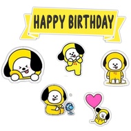Cake TOPPER CUSTOM Birthday TOPPER Birthday TOPPER/CUSTOM CAKE Decoration BT21