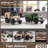 Pufang 1:64 Alloy RC Tru 2.4GHz Mini 4WD 6-Wheel Remote Control Car Durable Kids Party Favor Toy Gif