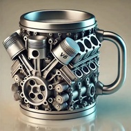 Engine V Mug Engine V6 Mechanical Water Cup Boys
