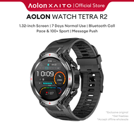 AITO × Aolon Jam Tangan Pria Tetra R2 Smartwatch Jam Tangan Original Show Pace Waterproof IP68 Track