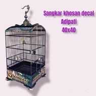 kandang sangkar 40x40 khosan kosan decal ADIPATI