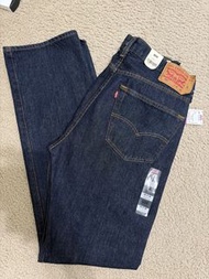 全新 美國購買 Levis Levi’s 501  Jeans  紅色旗 牛仔褲 深藍色 W36 x L36