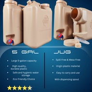 GlobalMercado 5Gallon water Jug Water Storage Water Container lalagyan ng tubig
