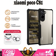 XIAOMI Shockproof Case poco C81 C81 PRO C81X Hardcase Transparent Armor