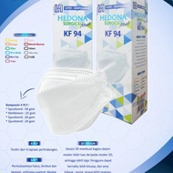 Masker medis surgical mask hedona KF94 KF 94 - 4 ply 1 box 20 pcs