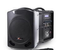 台灣名牌，可約100人場景使 U.R SOUND PA-95 60W 無線擴音機 (兩把無線咪)

 流動擴音機 充電擴音