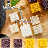 Press The Snow Lotus Candy. Printing Mooncakes 3D Cookies Size 75 G Set 3
