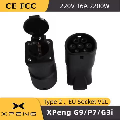 susutoo v2l adapter for Xpeng G9 G6 P7 G3i cable connector ev v2l Xpeng G9 P7 G3i v2l adaptor schuko