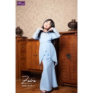 BAJU RAYA 2024 BAJU KURUNG MODEN BUDAK KIDS P 2 WHITE PUTIH ASH GREY BLACK LILAC ROYAL BLUE BABY NUD