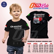 KATUN Orisend Children's T-Shirt With UD QUESTER Truck MOTIF, Cool Thick Cotton Material